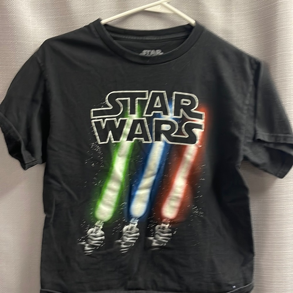 Star Wars boys saber rise tee shirt